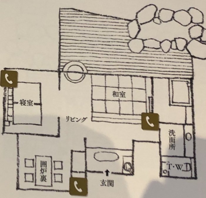 弓張の見取り図