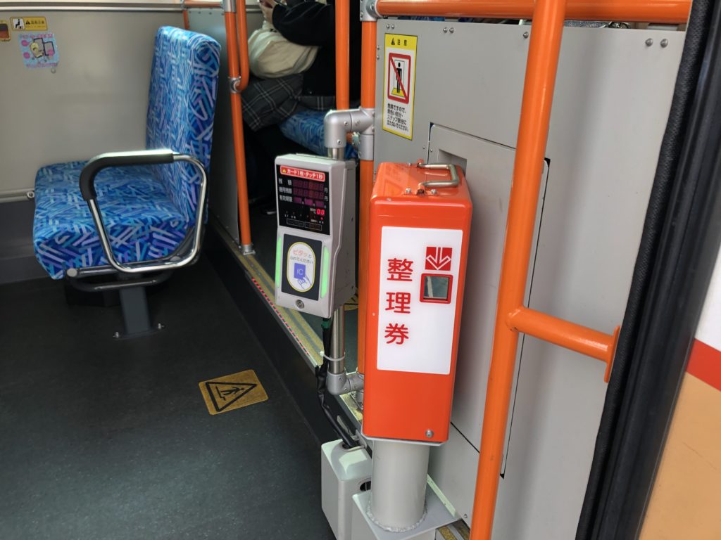 神戸三田プレミアム・アウトレット行きのバスに交通系ICで乗車するときはタッチが必要