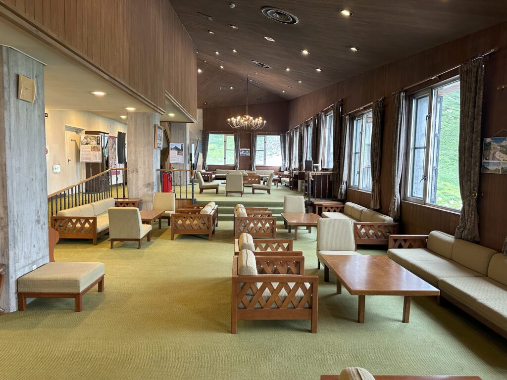5階のロビーラウンジ