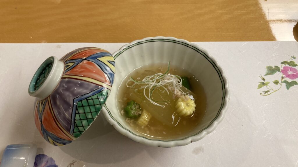 十和田ホテルのディナー(冷鉢)