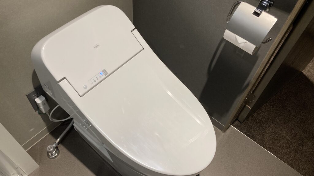 お宿Onn湯田温泉のトイレは洗浄機能付き