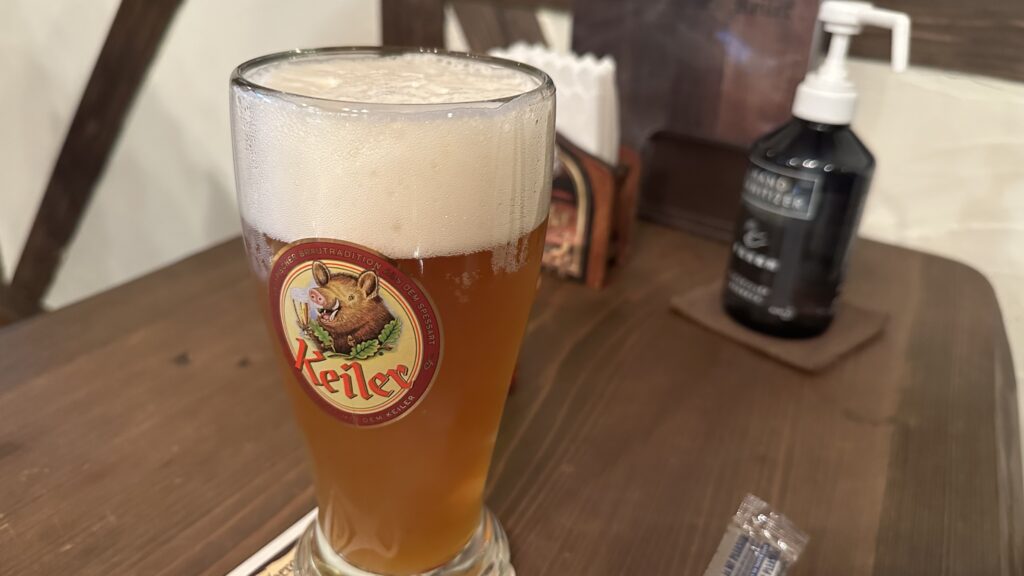 Keilerはコクはあるがあっさりした美味しいビール＠ツム・シュバルツェン・カイラー