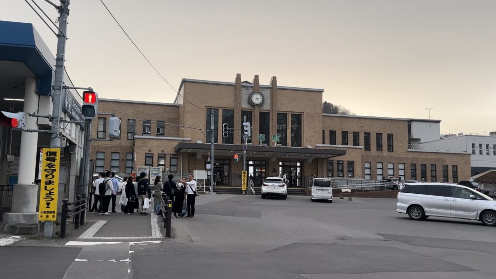 小樽駅の様子