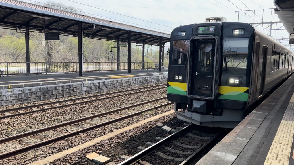 新千歳空港(南千歳駅)行きの電車