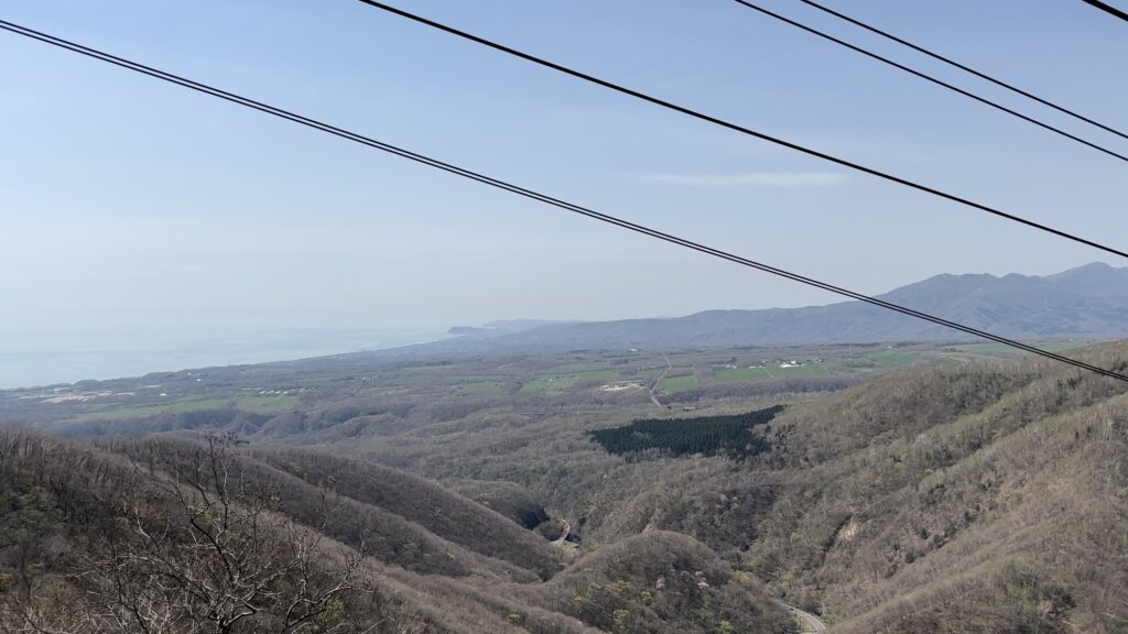 標高560mを目指すため景色が素晴らしい