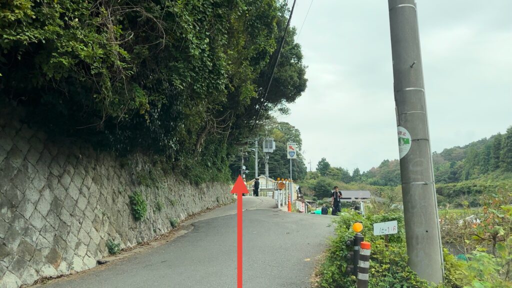 歩道にしか見えない酷道308