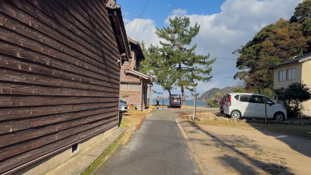 佐津温泉の風景