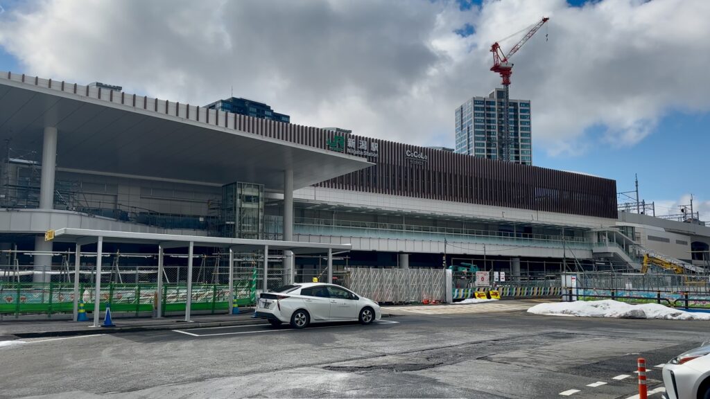 新潟駅の外観　