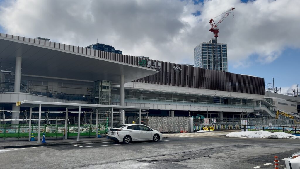上越新幹線とともに新しくなった新潟駅