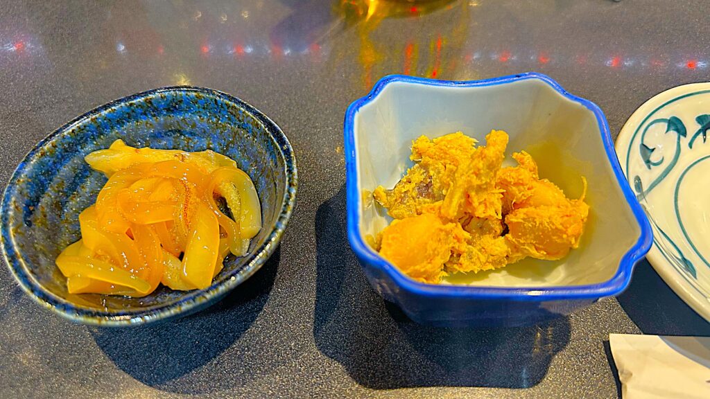 アンコウの肝味噌煮