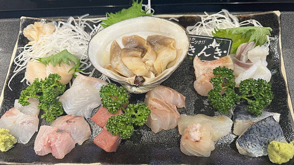 事前予約で食べたい刺身盛り(コスパ良し)