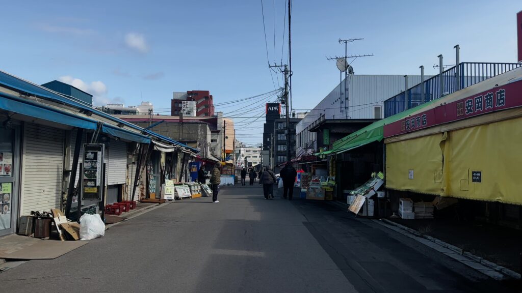 客引きをしている方々もいる