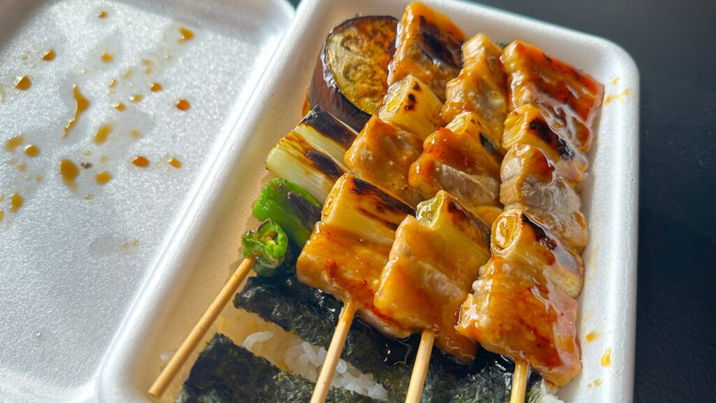 ハセガワストアの焼き鳥弁当