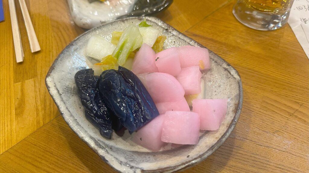 中村さんの漬物
