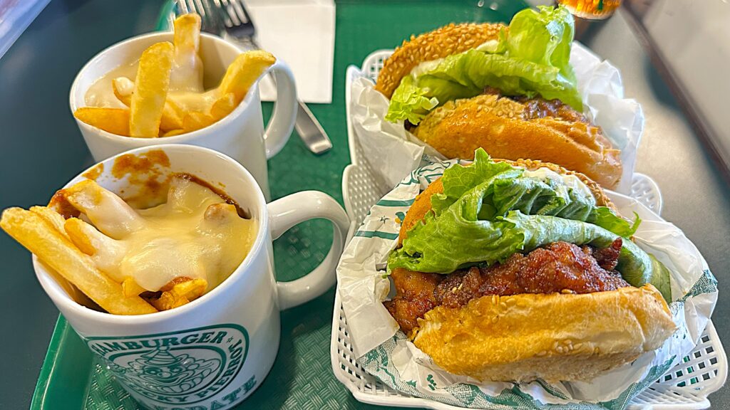 ラッキーピエロのハンバーガー