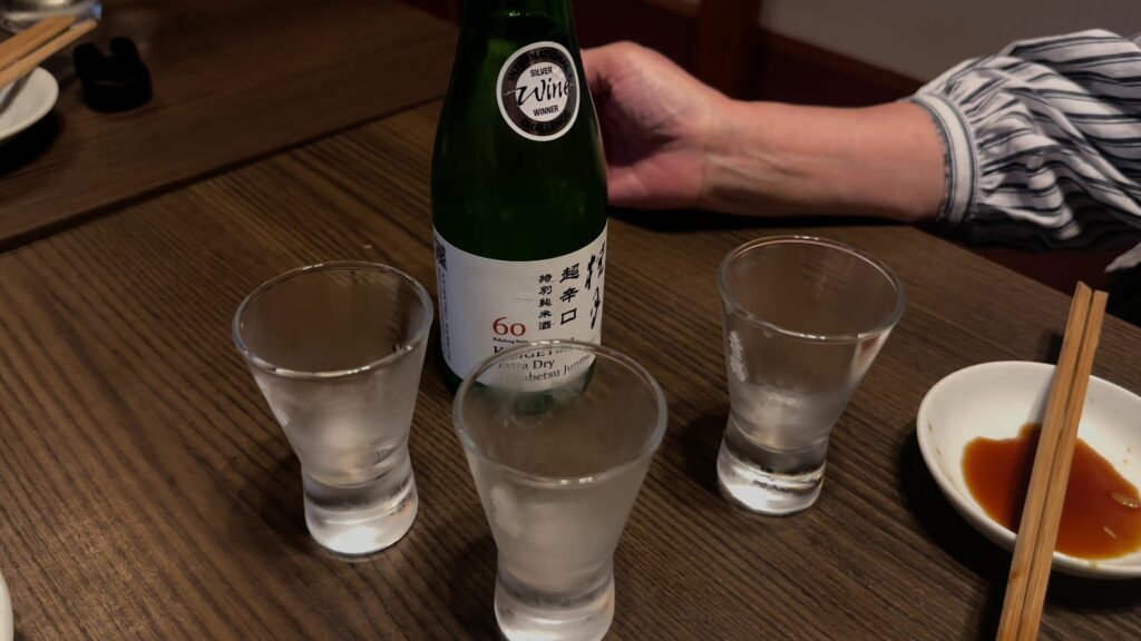 高知の銘酒「桂月」(1,200円)