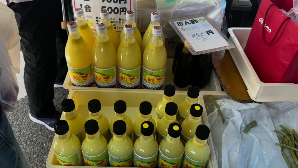 お土産に最適な柚子酢