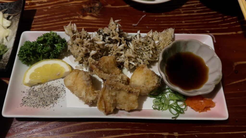 クエの唐揚げ