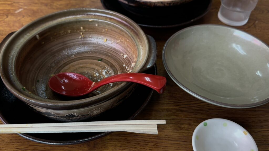 気づけば完食