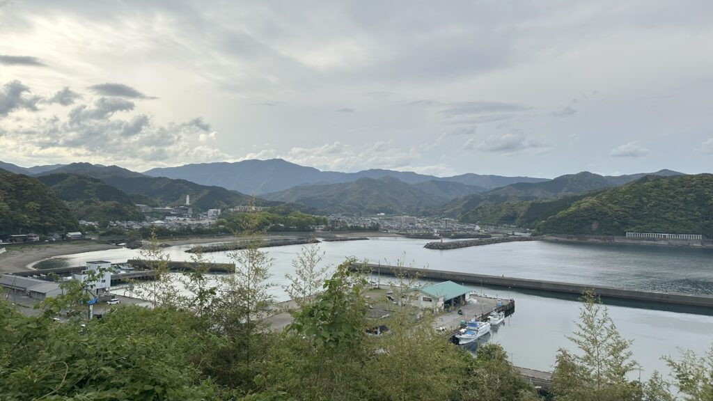 高台からの景色が素晴らしい
